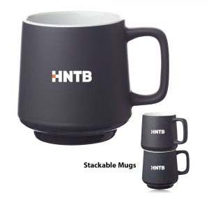 Stackable Designer Matte Contrast Mug 12oz