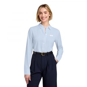 Brooks Brothers Women’s Full-Button Satin Blouse